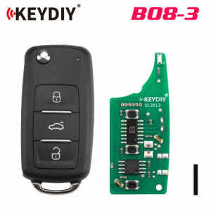 G-020 B08-3 Universal Flip Remote Key 3 Buttons for Volkswagen