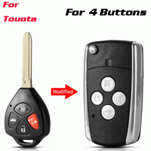 CKS-470 4 Buttons Modified Version Car Key For Toyota