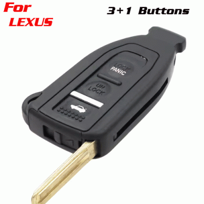 CKS-349 3 Button Smart Prox Remote Key Shell Case for lexus