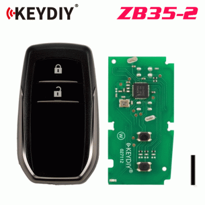G-104 B35-2 Universal Smart Remote Key 2 Buttons for Toyota