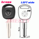 P-474 BRASS Car key Blanks Suppliers For dongfeng LEFT SIDE