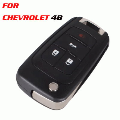 CKS-05 Flip Folding Remote Car Key Shell For Chevrolet 4 Buttons