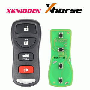 XKNI00EN Wire Remote Key Nissan Separate 4 Buttons
