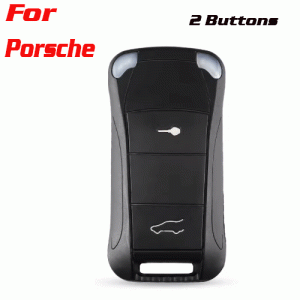 CKS-270 Flip Remote Key Shell Case Fob for Porsche 2 Buttons