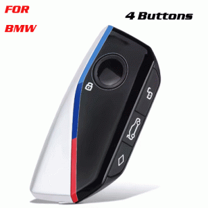 CKS-78 4 Buttons Remote Car Key Shell Case Cover For BMW I7