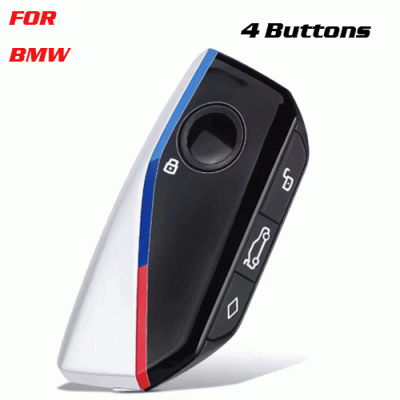 CKS-78 4 Buttons Remote Car Key Shell Case Cover For BMW I7