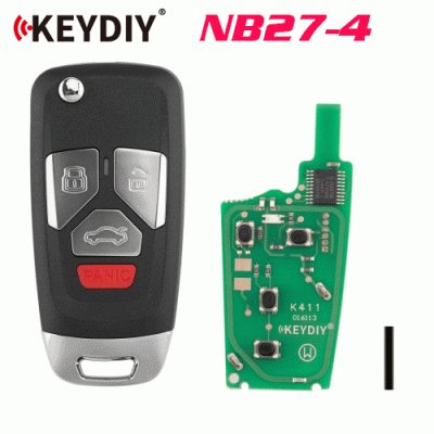 G-078 NB27-4 Universal Remote Key 4 Buttons