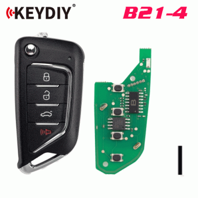 G-019 B21-4 Universal Flip Remote Key 3+1 Buttons Knife Type