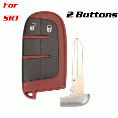 CKS-95 2 Butttons Car Key Case Shell Fob For SRT