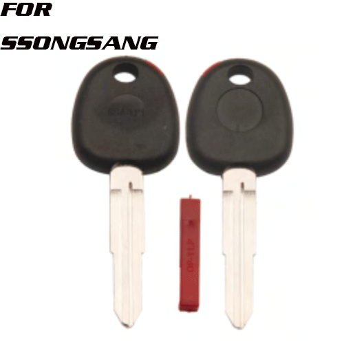 A-298 transponder Ignition Chip Car Key Shell for SSONGSANG