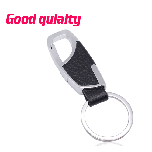 CK-02 Leather key Chain New Men Metal Waist Hanging KeyChain