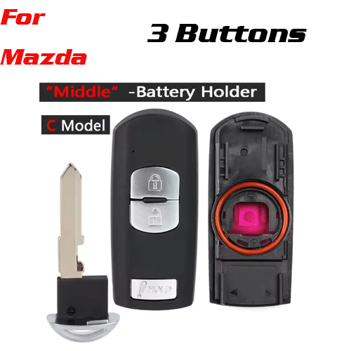 CKS-174 3 Buttons smart key Shell For Mazda X-5