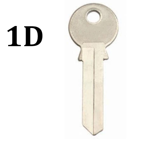K044 For Brass 1D Blank door key blanks suppliersBrass Univeral KEY