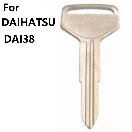 k212 Blank car keys for DaihatsuBrass metal car key blanks