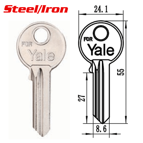 M-005 Steel Iron For Yale 5Pin House key blanks Suppliers