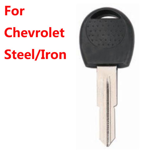 P402A Steel Iron Car Key blanks For ChevroletSteel Plastic car key