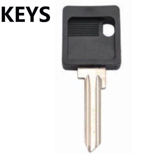 X027 For Brass Blank car keysBrass Plastic car key blanks