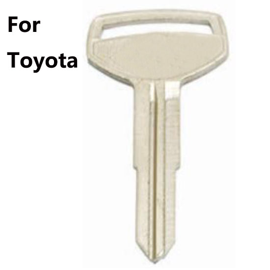 Y099 Blank car key for toyotaBrass metal car key blanks