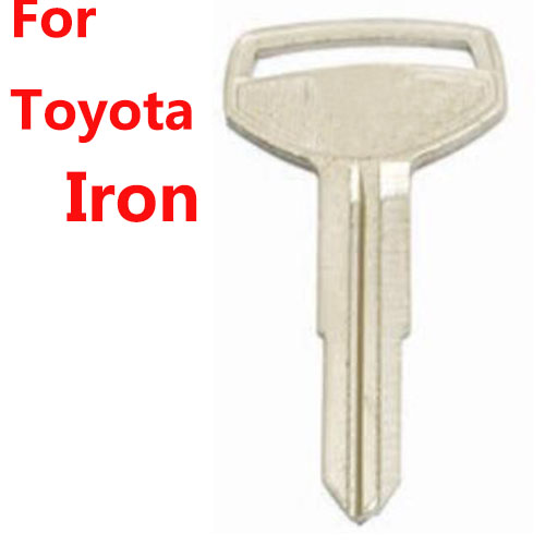 YS099 For Iron Toyota Blank car key suppliersSteel Metal Car key