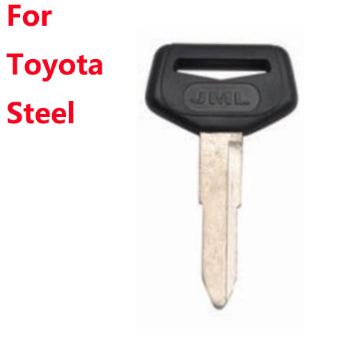 OS040 Steel Iron blank car key Suppliers for toyotaSteel Plastic car key